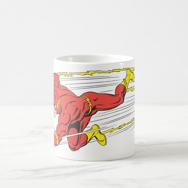 Flash Lunges Left Coffee Mug (Center)