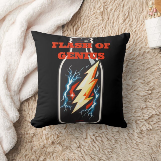 Flash of Genius Cushion (Blanket)