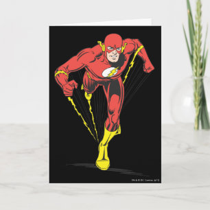 Flash Runs Forward Card
