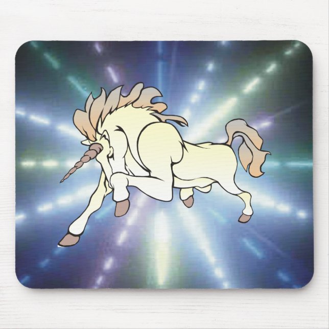 Flash, unicorn mouse mat (Front)