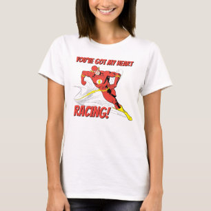 Flash - You've Got My Heart Racing Valentine T-Shirt