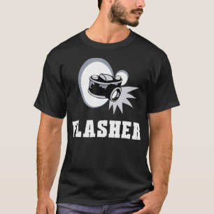 Flasher Camera Photography Gift Photographer T-Shirt