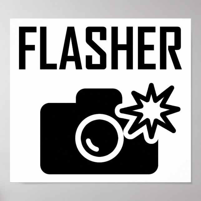 Flasher Funny Poster (Front)