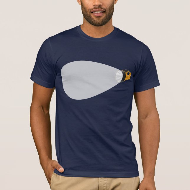 Flashlight beam T-Shirt (Front)