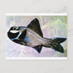 Flashlight Fish Postcard