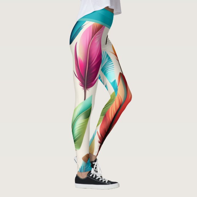 Flashy Feathers  Leggings (Right)