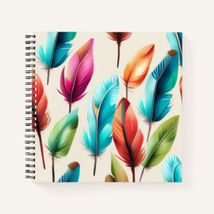 Flashy Feathers Notebook