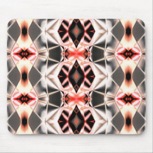 Flashy light to dark rapport, clear salmon to grey mouse mat