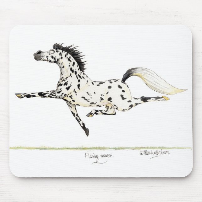 'Flashy mover' Mousepad (Front)