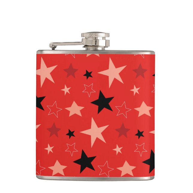 Flask, 6 oz. hip flask (Front)