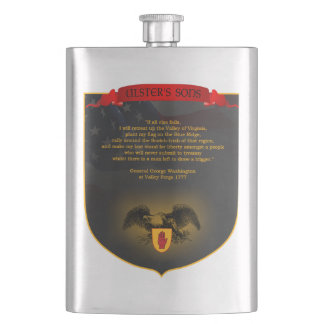 Flask celebrating Scots-Irish Americans