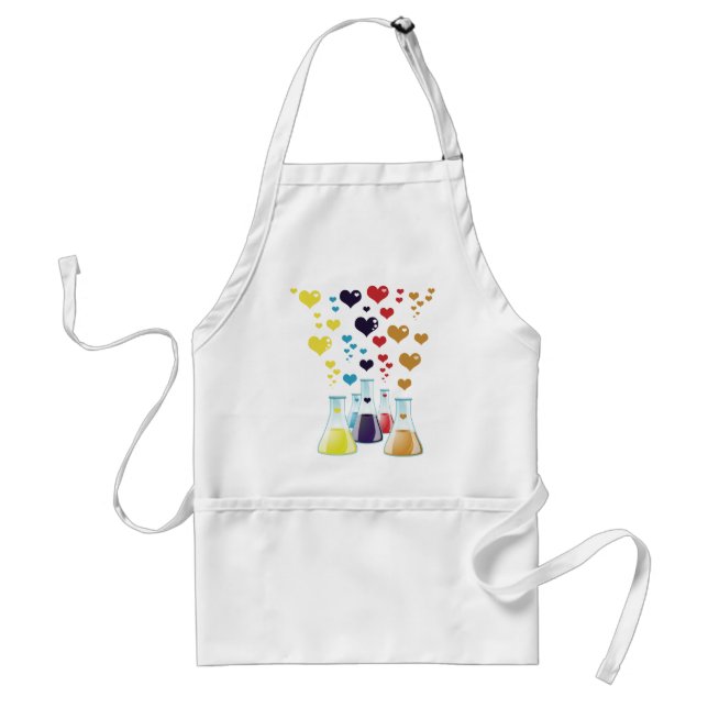 Flask, Erlenmeyer, Beaker, Chemistry, Laboratory Standard Apron (Front)