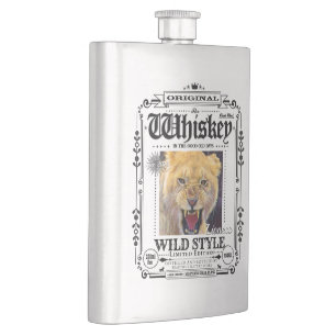 FLASK_Lioness Hip Flask