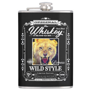 FLASK_Lioness Hip Flask