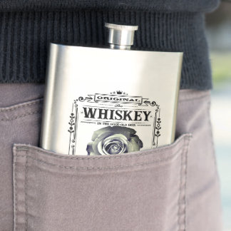 FLASK_Monochrome Rose Hip Flask