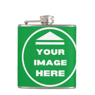  Flask - Personalised - Add Image / Text 