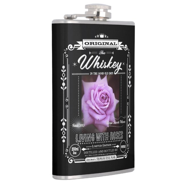 FLASK__Rosa Sweet Moon Hip Flask (Right)