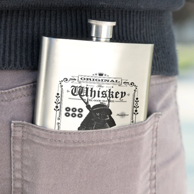 FLASK_Sanada Yukimura (Black ver.) Hip Flask (In Situ)