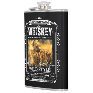 FLASK_Spotted Hyena Hip Flask