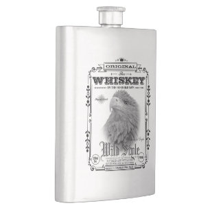 FLASK_White-tailed Eagle Hip Flask