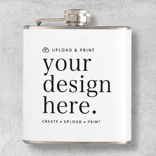 Flask Your Design Upload 6oz