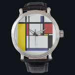 Flasks Gift - Piet Mondrian Watch<br><div class="desc">Piet Mondrian great industrial designer,  Enjoy!</div>