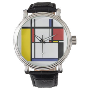 Flasks Gift - Piet Mondrian Watch
