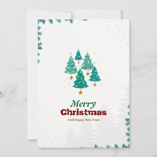 Flat Announcement Card (Front)