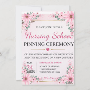 Flat Announcement Card