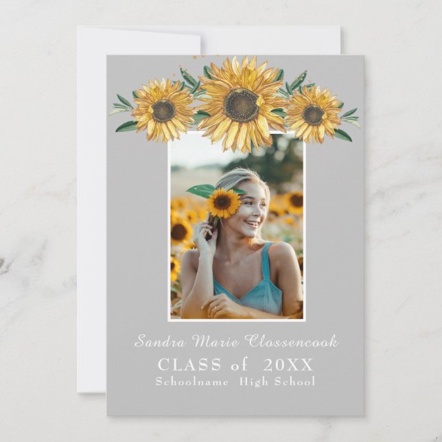 Flat Announcement Card (Front)