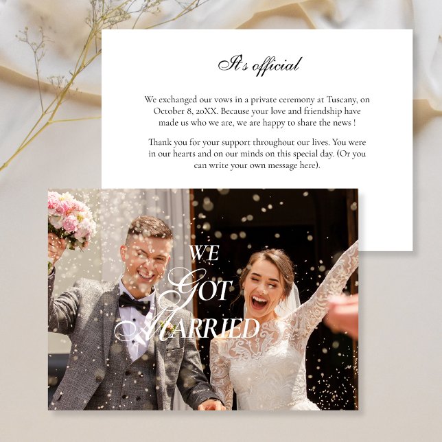 Flat Announcement Card (Creator Uploaded)