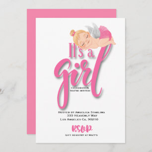 Flat Announcement Card