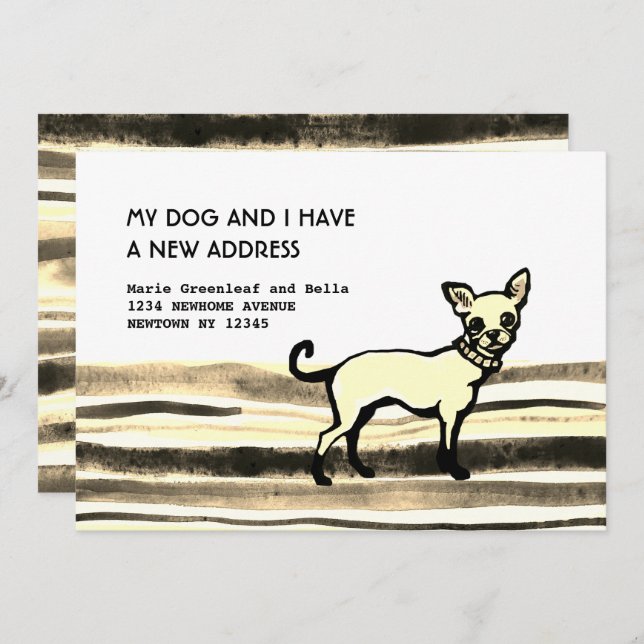 Flat Announcement Card (Front/Back)