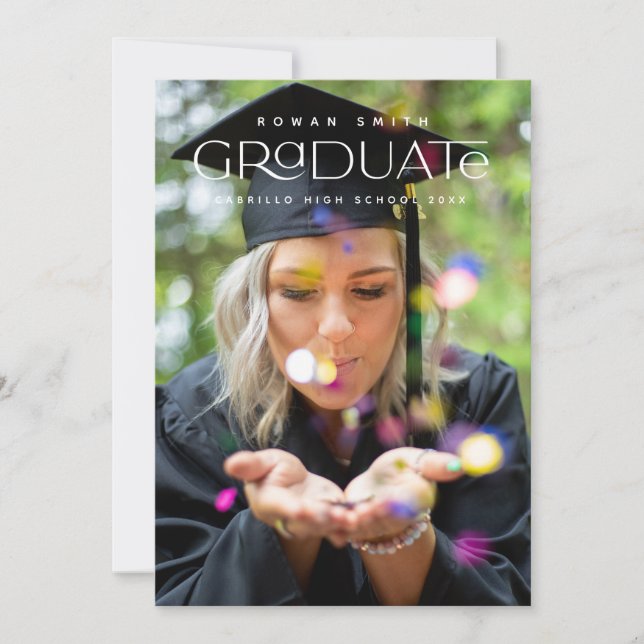 Flat Announcement Card (Front)