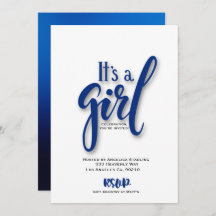 Flat Announcement Card