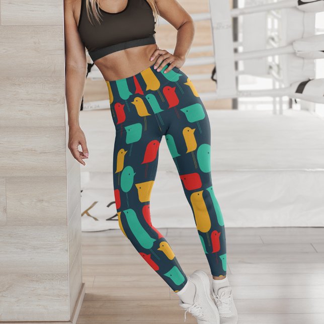 Flat Birds Leggings (Creator Uploaded)