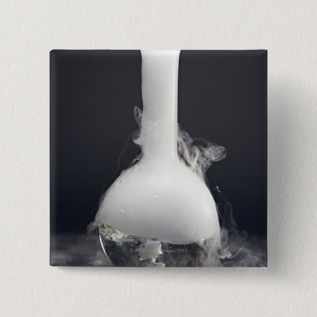 Flat-bottom Flask 15 Cm Square Badge (Front)