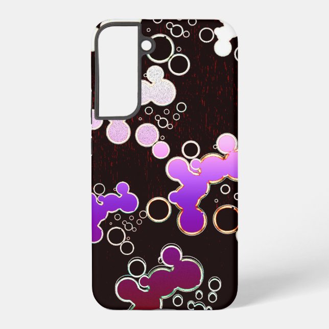 Flat Bubbles P  Samsung Galaxy S22+ Case (Back)