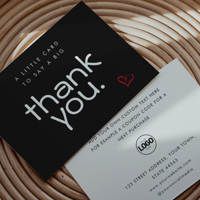 Flat Business Modern Thank You Cards (Creator Uploaded)