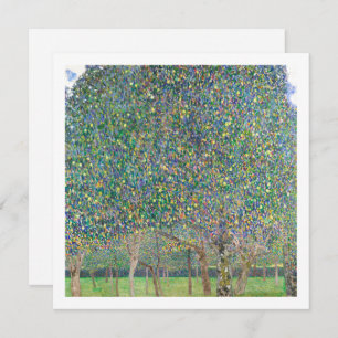 FLAT CARD : GUSTAV KLIMT : PEAR TREE 1903