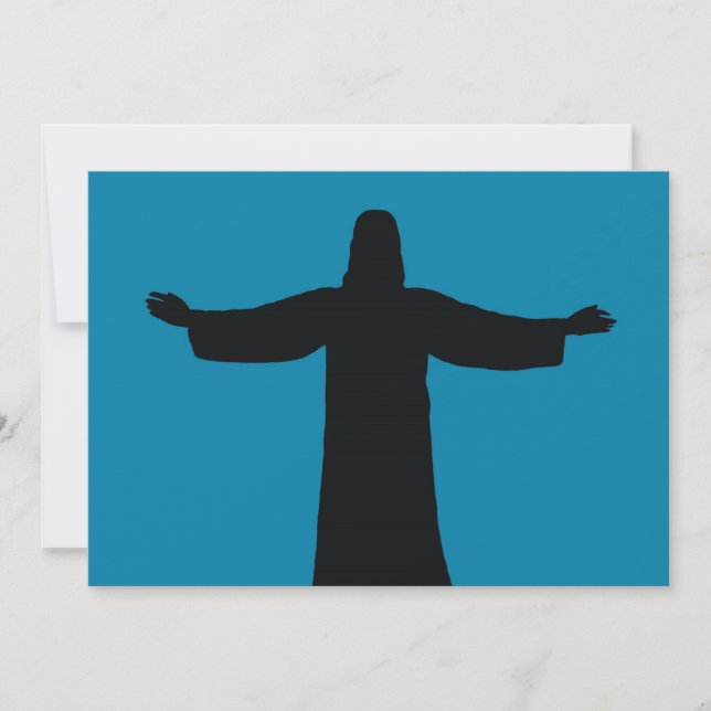 Flat Card  jesus christ  (Front)