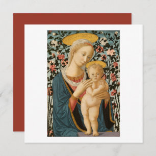 FLAT CARD : MADONNA & CHILD : 1942 