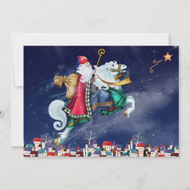 Flat Card - Magnificent St. Nick (Front)