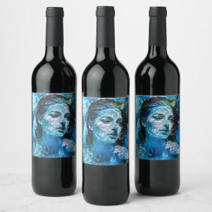 Flat Card Wine Label