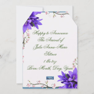 Flat Cards 7 (PurpleBlossoms) RFPMDesigns ©️2024