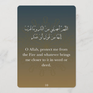 Flat Cards- Ramadan Dua Cards (30)
