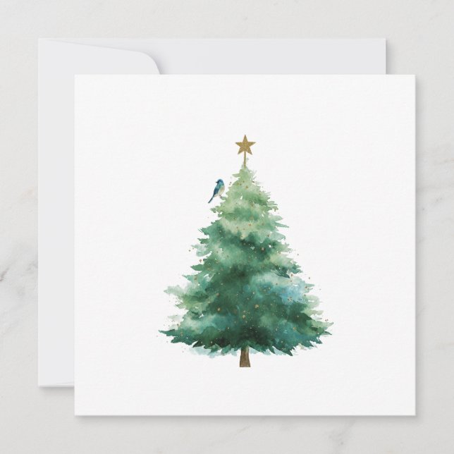 Flat Christmas Card (Front)