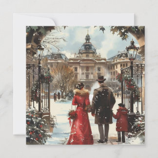 Flat Christmas Card