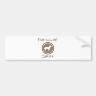 Flat-Coated Retriever Bumper Sticker