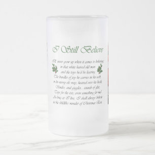 Flat-Coated Retriever Christmas Gifts Frosted Glass Beer Mug